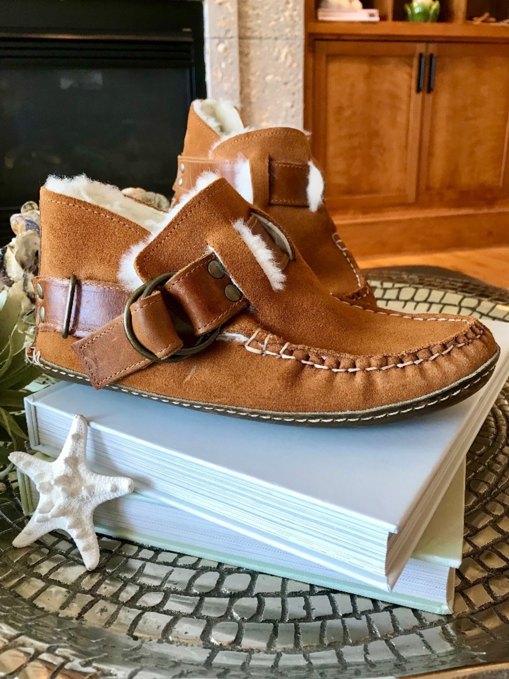 GORPCORE QUODDY SUEDE RING BOOT BOHO HERITAGE SUEDE CABINCORE MOCCASIN